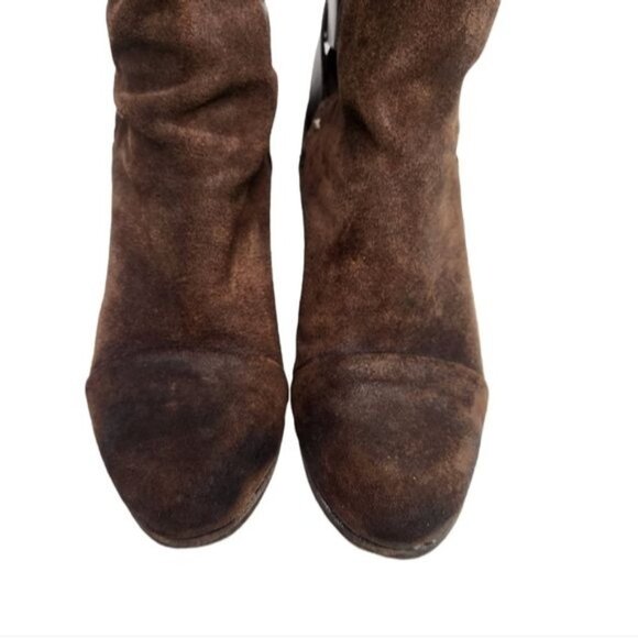 RAG & BONE Kinsey Brown Leather Ankle Boot - Picture 3 of 14